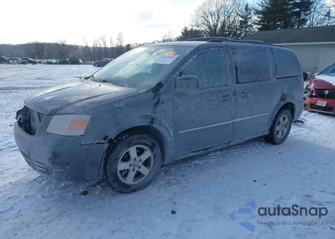 2010 Dodge Grand Caravan Sxt из США, поврежденный, VIN 2D4RN5D19AR260156